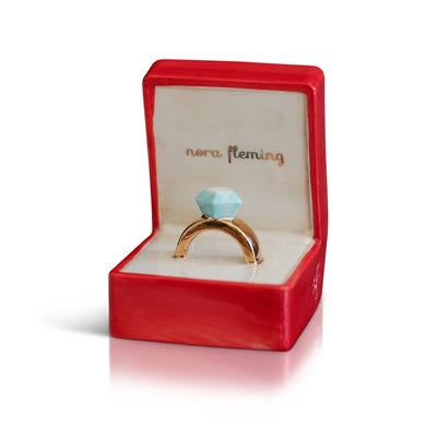 Put a Ring on It - Nora Fleming Mini (Diamond Ring)