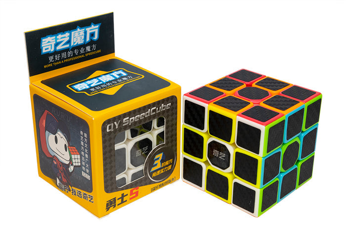 QiYi Carbon Fiber 3x3 - Phantom (Stickerless Bright)