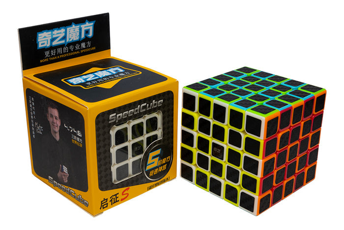 QiYi Carbon Fiber 5x5 - Phantom (Stickerless Bright)