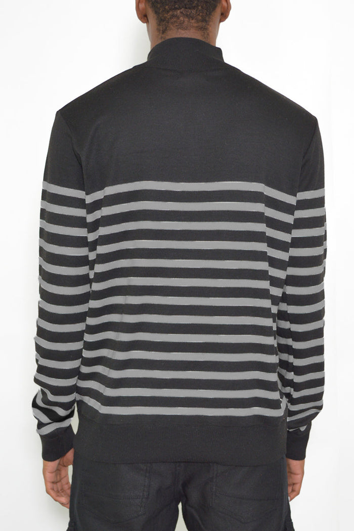 Quarter Zip Up Sweater NR2007