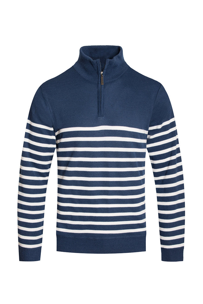 Quarter Zip Up Sweater NR2007