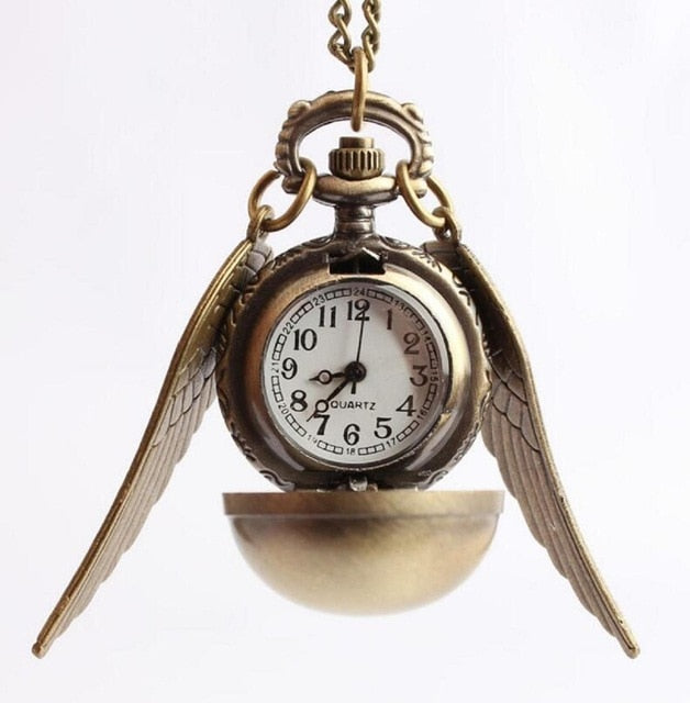 Quidditch Balls Snitch Necklace