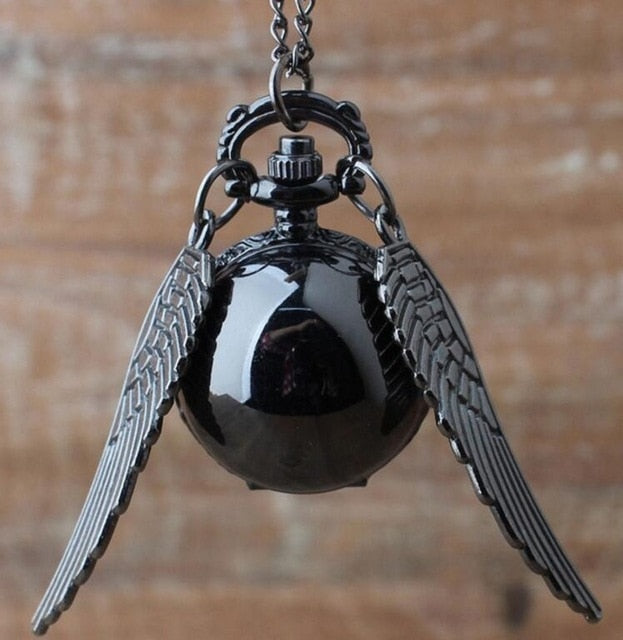 Quidditch Balls Snitch Necklace