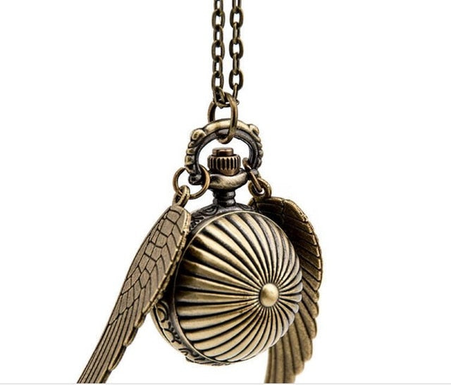 Quidditch Balls Snitch Necklace
