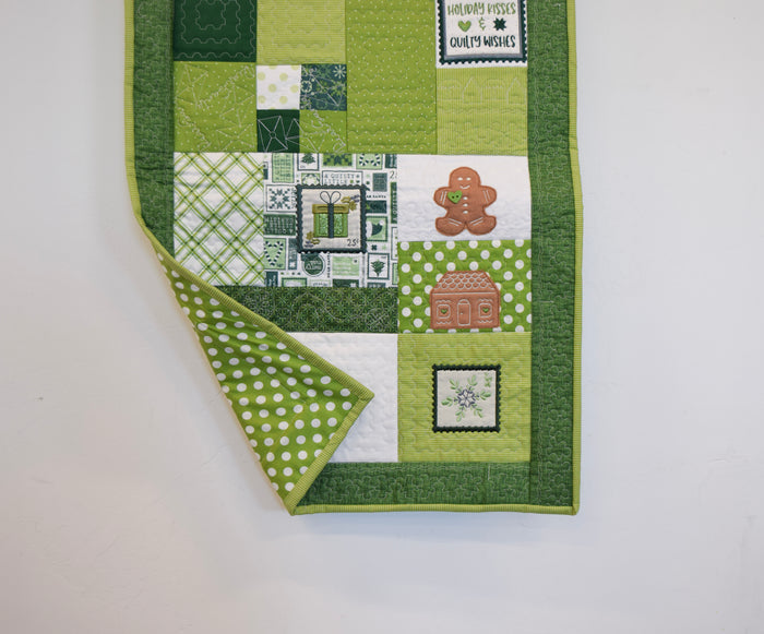 Quilty Little Christmas Ladder Quilt (Downloadable Sewing Pattern)