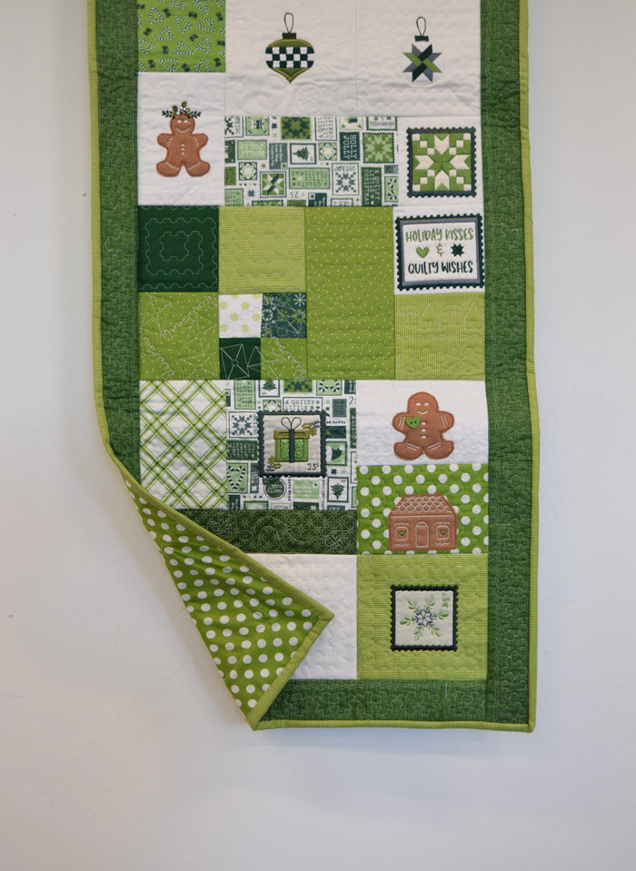 Quilty Little Christmas Ladder Quilt (Downloadable Sewing Pattern)