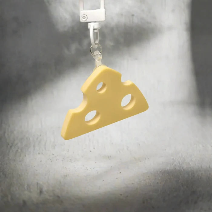Rainbow Unicorn Birthday Surprise- Swiss Cheese Key Chain