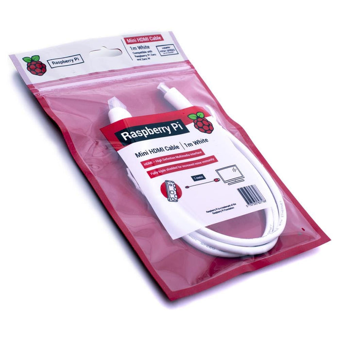 Raspberry Pi Mini-HDMI Cable by Raspberry Pi - The Pi Hut