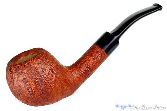 Blue Room Briars is proud to present this RC Sands Pipe 1/4 Bent Sandblast Pumpkin