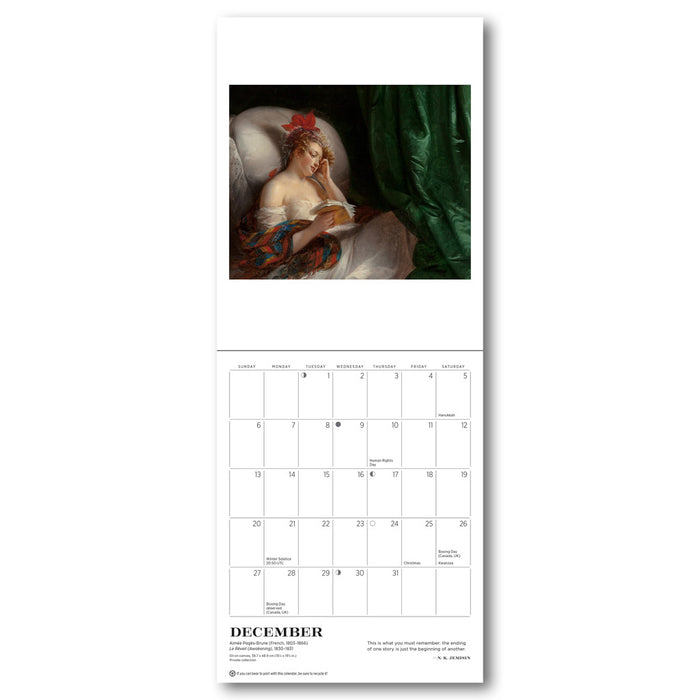 Reading Women 2026 Mini Calendar - Library of Congress Shop