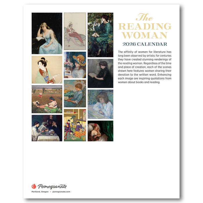 Reading Women 2026 Mini Calendar - Library of Congress Shop
