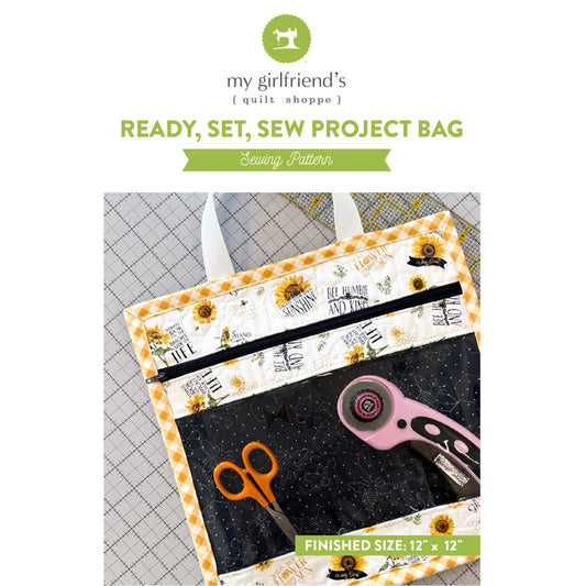 Ready, Set, Sew Project Bag - Boho Haven  (Downloadable Sewing Pattern)