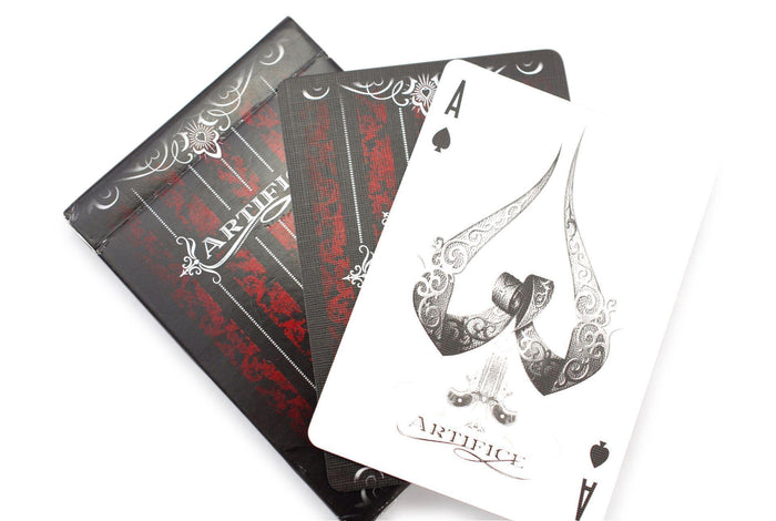 Red Artifice Playing Cards by Ellusionist