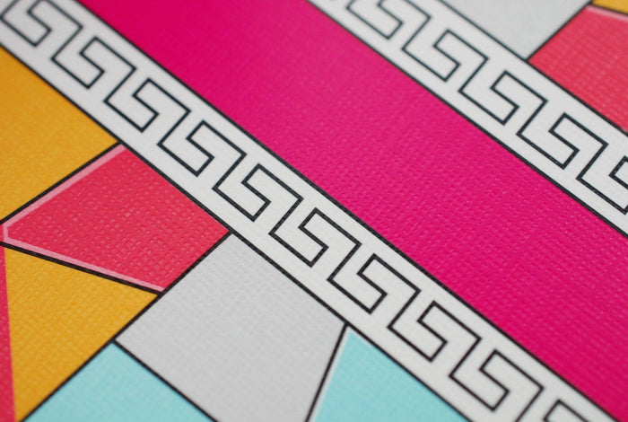 Red Stripe Playing Cards by Hanson Chien