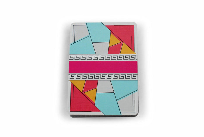 Red Stripe Playing Cards by Hanson Chien