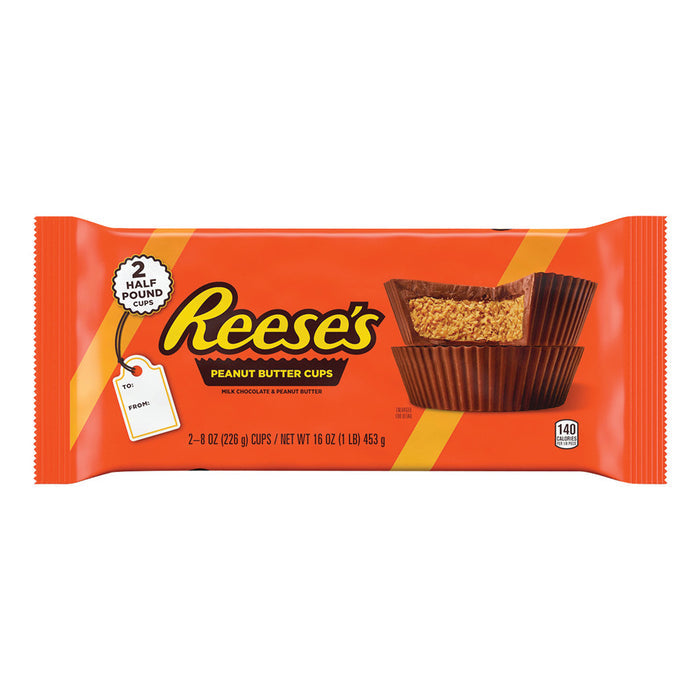 Reese's Peanut Butter Cup Candy Large Size - 1 LB