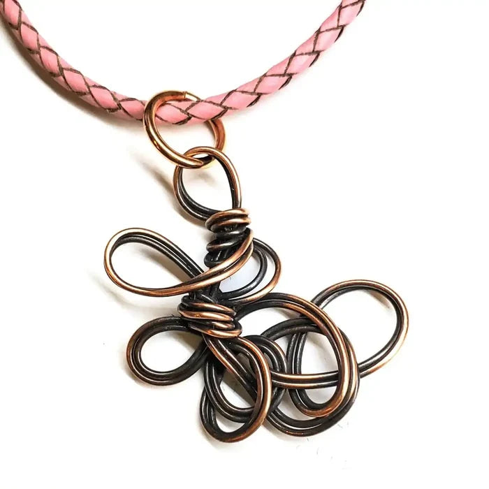Pendant 1 on Pink Necklace