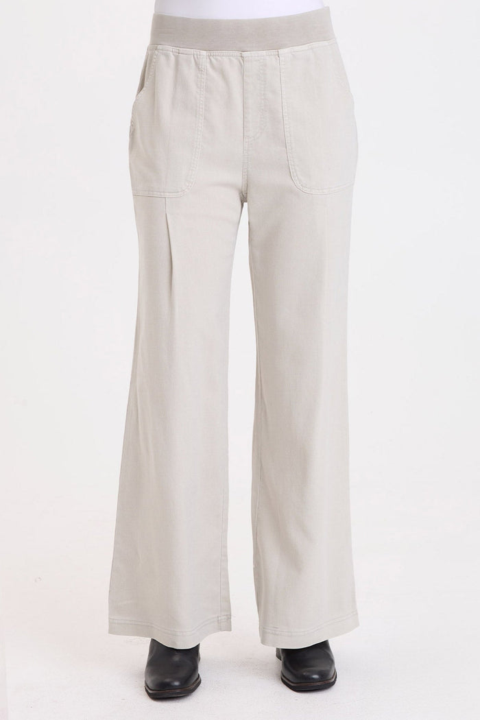 Wearables Riven Twill Wide Leg Pull-On Pant