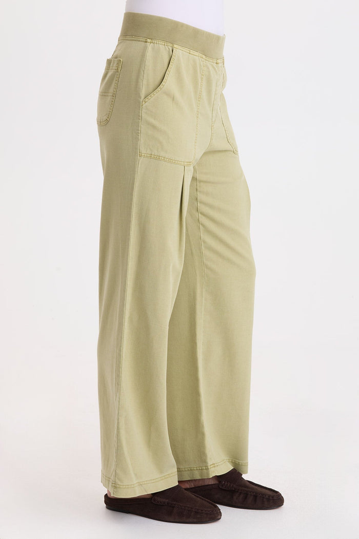 Wearables Riven Twill Wide Leg Pull-On Pant