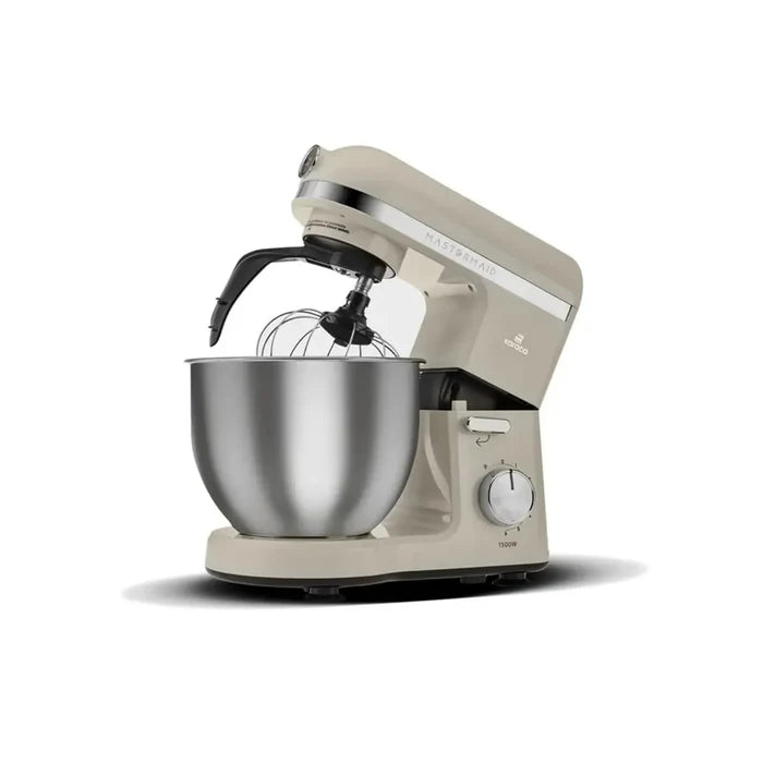 Robot multifonctions Karaca Mastermaid Chef Pro avec 2e bras, 1500 W, iconique beige