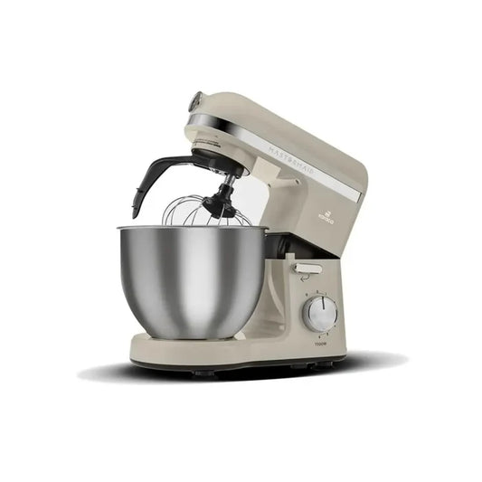 Robot multifonctions Karaca Mastermaid Chef Pro avec 2e bras, 1500 W, iconique beige