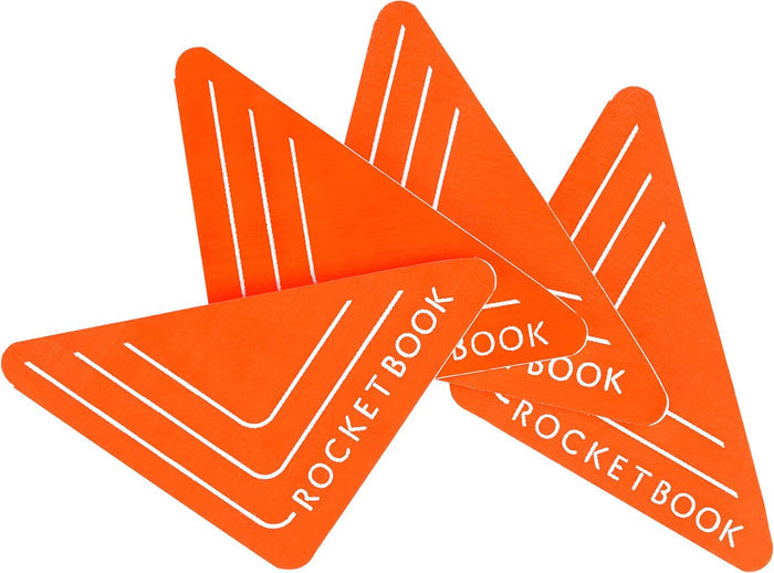 Rocketbook Beacons Whiteboard Reusable Sticker, Orange