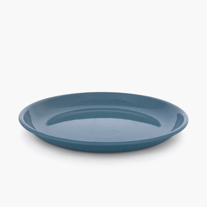 Rolled Enamelware Plate Set