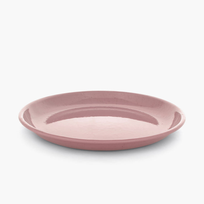 Rolled Enamelware Plate Set
