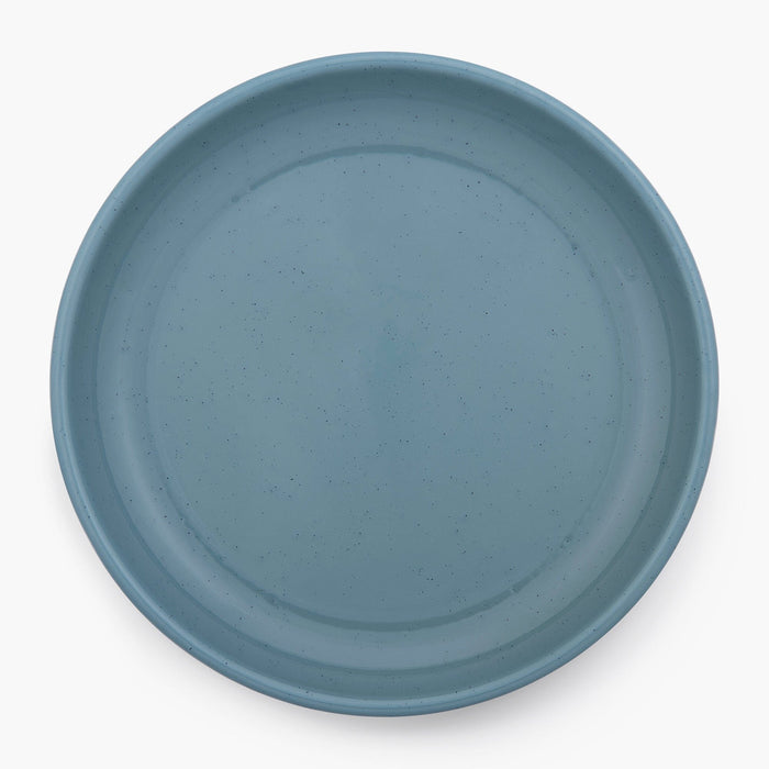 Rolled Enamelware Plate Set
