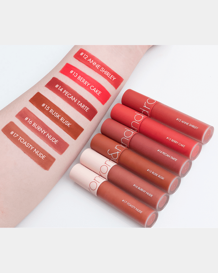 rom&nd Zero Velvet Tint: Shell Beach Nude Series