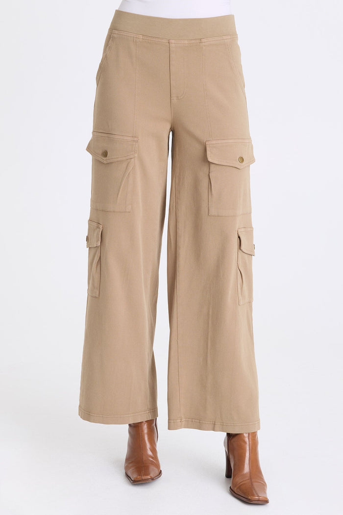 XCVI Romulus Twill Wide Leg Cargo Pant