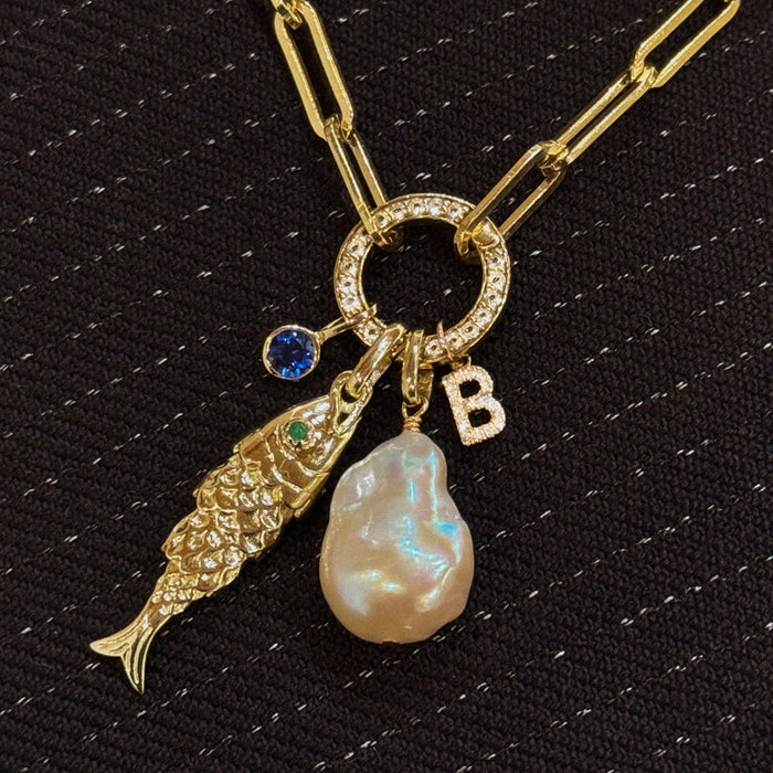 Round Bezel Pendant