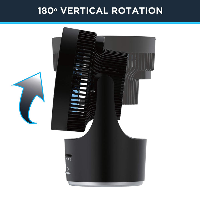 ROWENTA Compact Force Air 360 Desk Fan - Blemished package with full warranty - VU2410U7