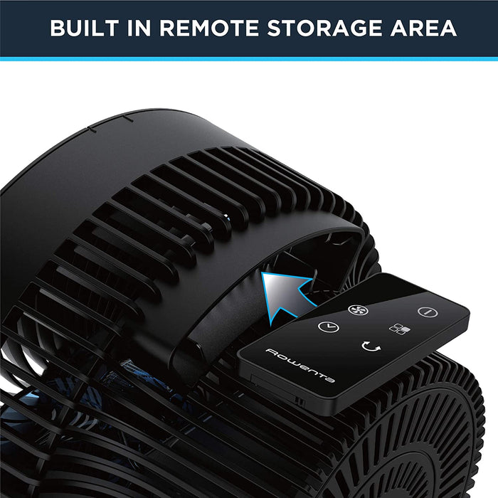 ROWENTA Compact Force Air 360 Desk Fan - Blemished package with full warranty - VU2410U7