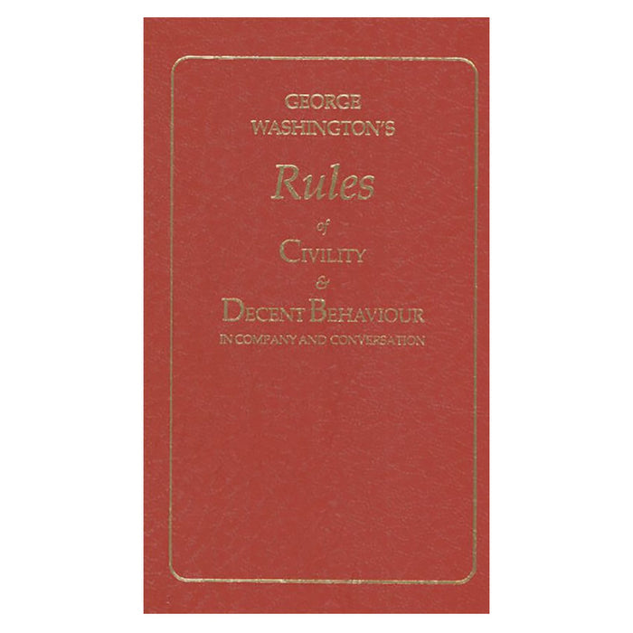 Rules of Civility and Decent Behavior - Library of Congress Shop