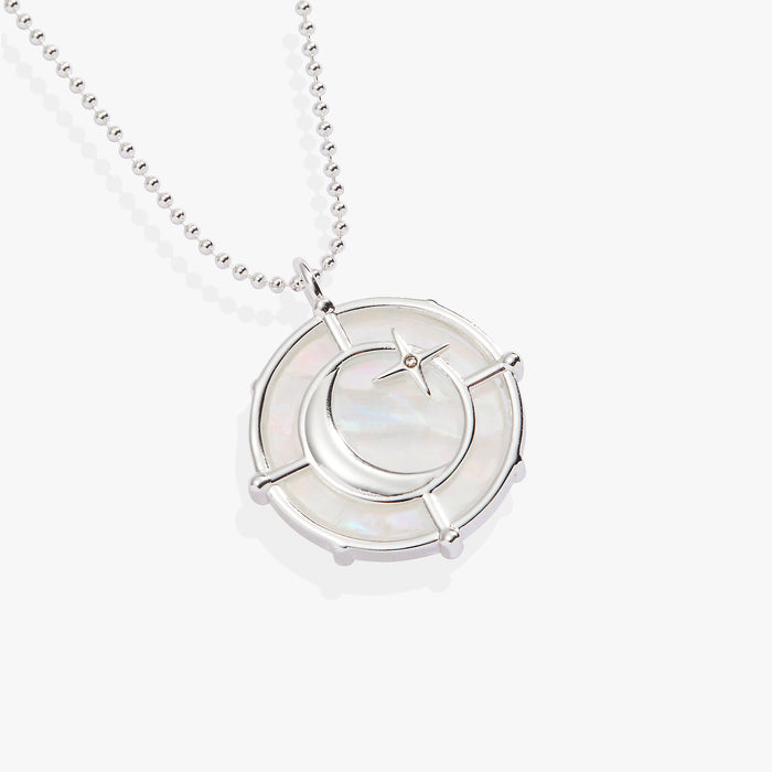 Sagittarius Zodiac Double-Sided Charm Necklace