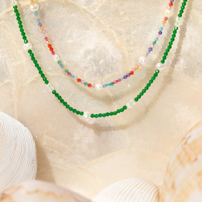 Saltwater Taffy Beaded Necklace