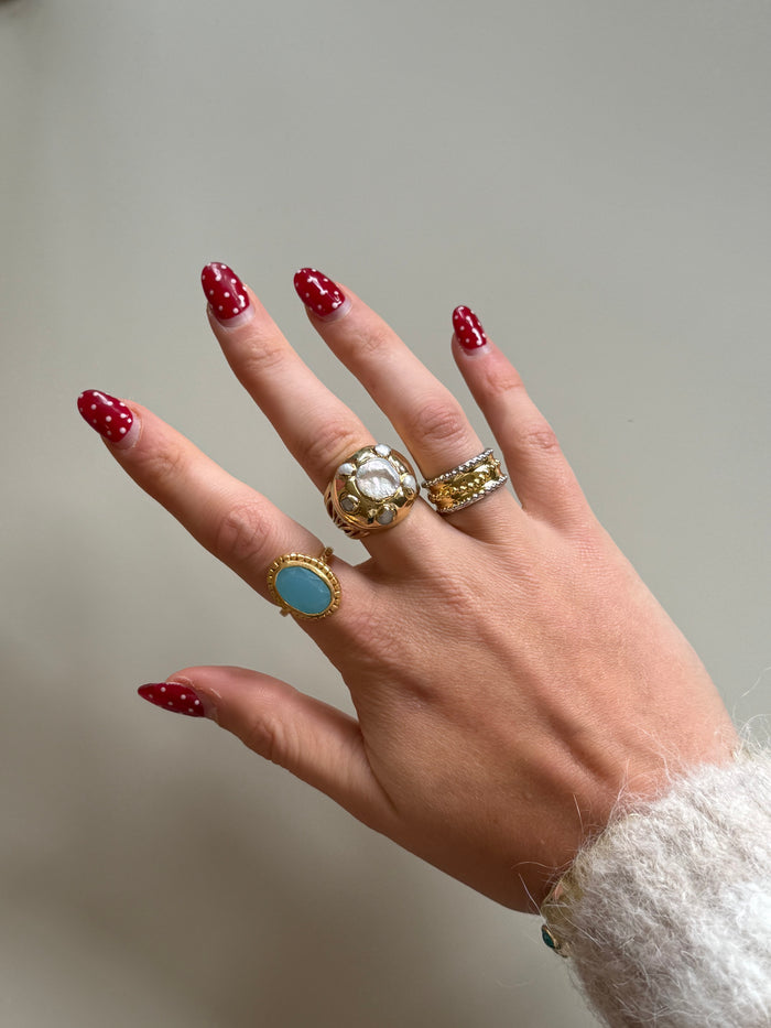 Samara Ring in Blue