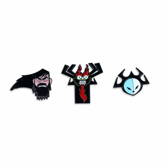 Samurai Jack Enamel Pin Set