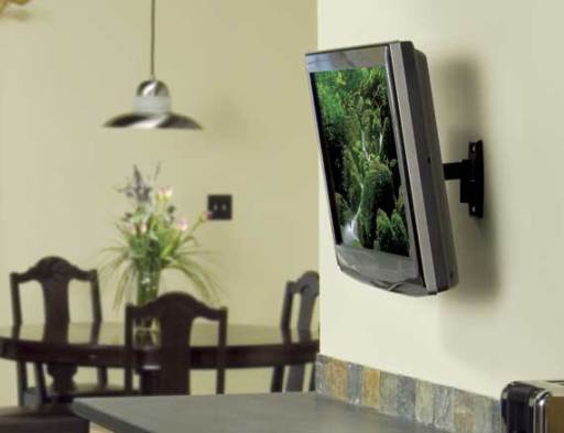 SANUS MF209-B2 Full-Motion Wall Mount for 13inch–39inch Screens, extends 9inch Black