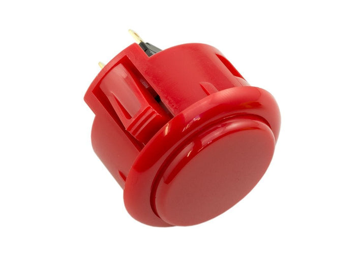 Sanwa Round 30mm Snap-in Arcade Button (OBSF-30) by Sanwa - The Pi Hut