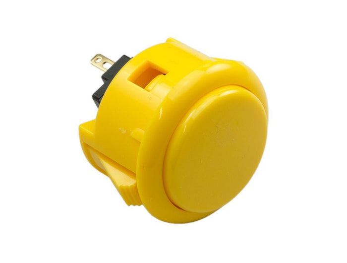 Sanwa Round 30mm Snap-in Arcade Button (OBSF-30) by Sanwa - The Pi Hut