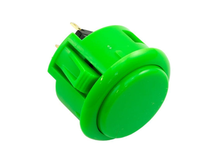 Sanwa Round 30mm Snap-in Arcade Button (OBSF-30) by Sanwa - The Pi Hut