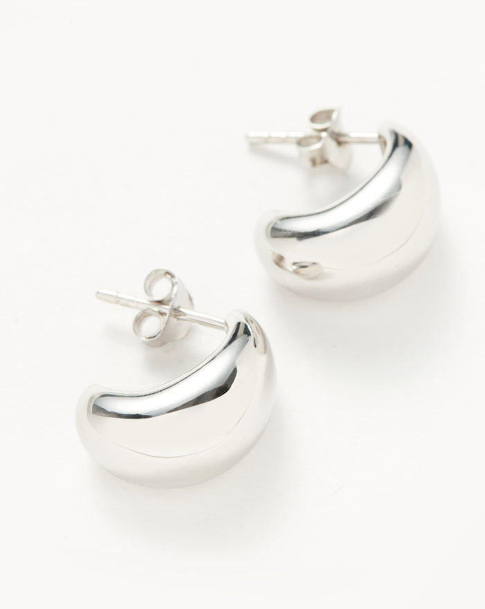 Savi Dome Small Hoop Earrings Earrings Missoma