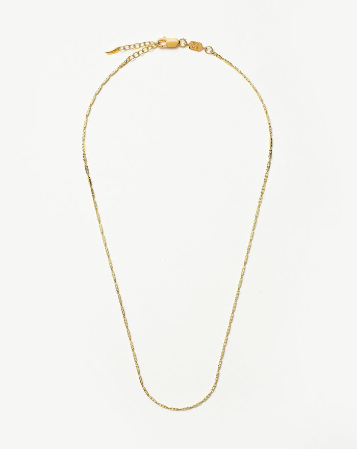 Savi Textured Link Chain Necklace Necklaces Missoma