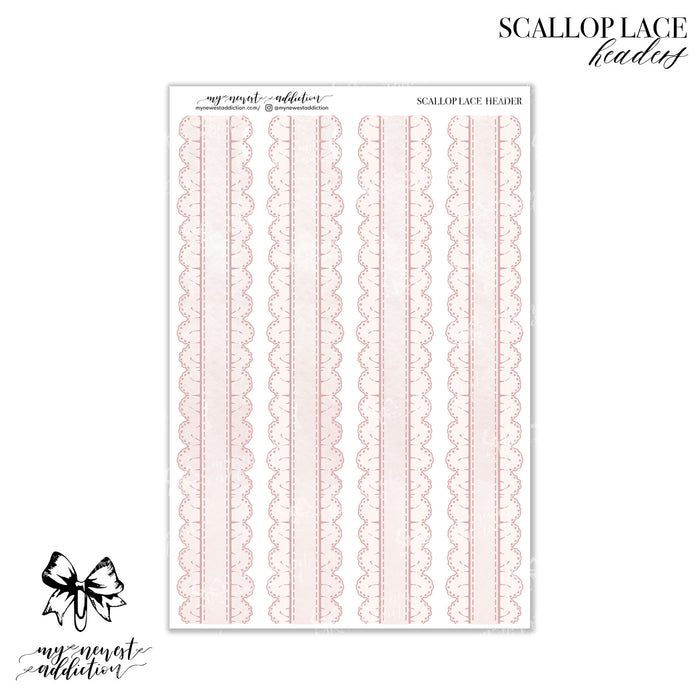 Scallop Lace | Headers
