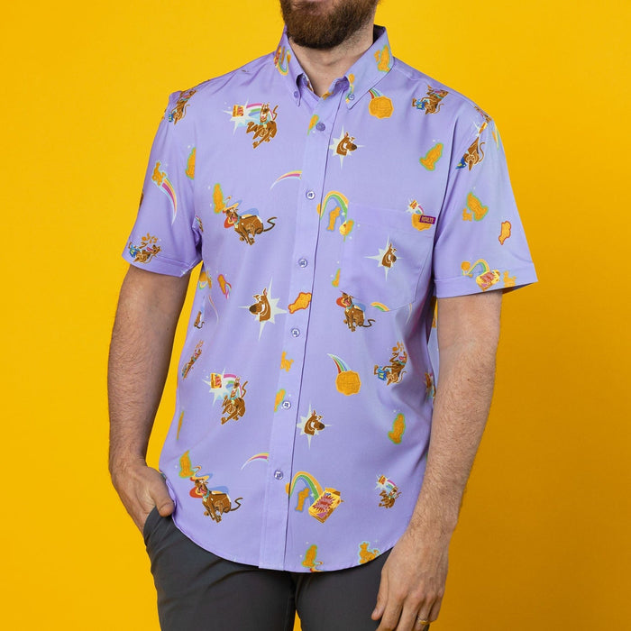 RSVLTS Scooby-Doo Short Sleeve Shirt Scooby-Doo "Scooby Snacks" – KUNUFLEX Short Sleeve Shirt