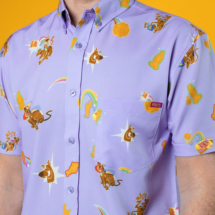RSVLTS Scooby-Doo Short Sleeve Shirt Scooby-Doo "Scooby Snacks" – KUNUFLEX Short Sleeve Shirt