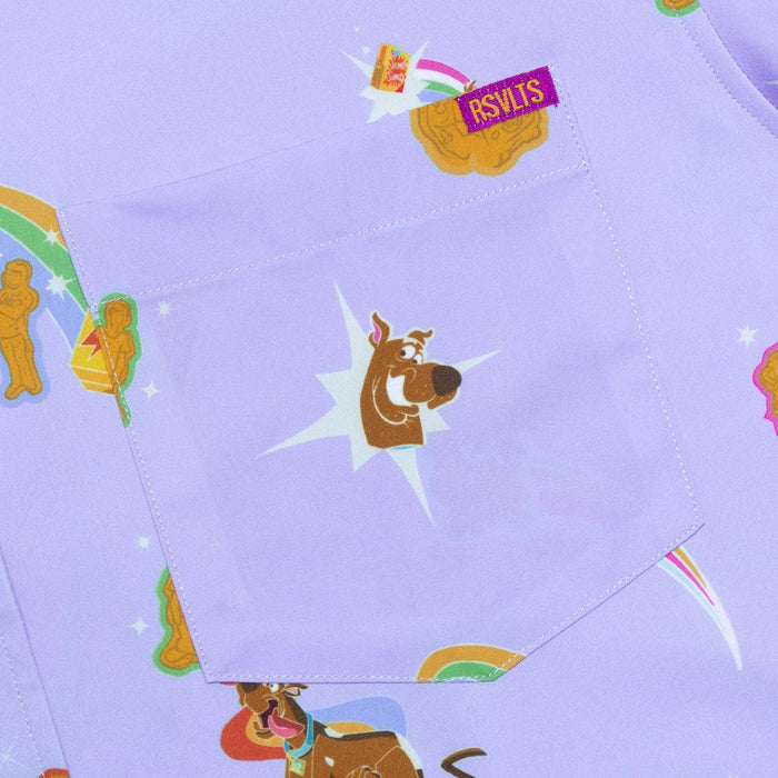 RSVLTS Scooby-Doo Short Sleeve Shirt Scooby-Doo "Scooby Snacks" – KUNUFLEX Short Sleeve Shirt