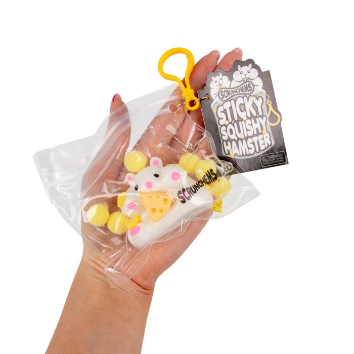Scrunchems Sticky Squishy Hamster TABA Squishy Sensory Toy